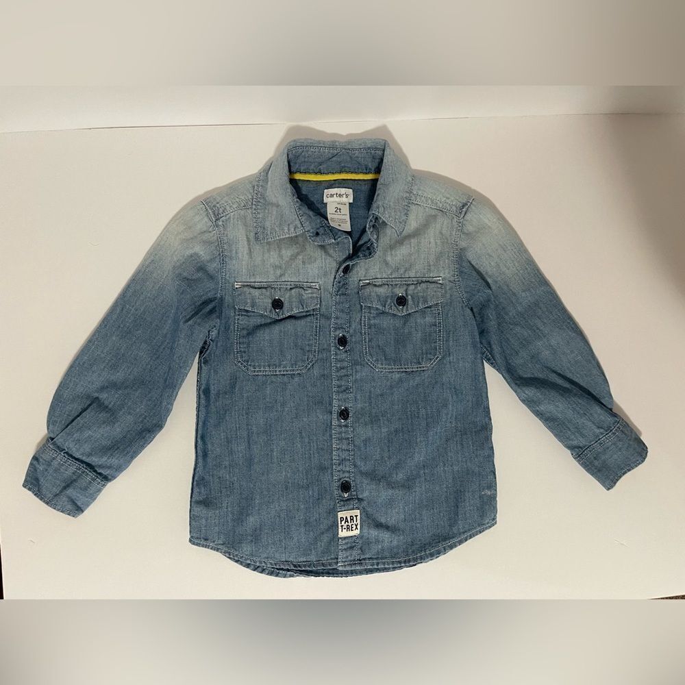 Carter’s 2T Boy’s Denim Shirt.